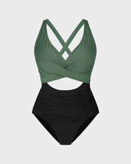 Push Up Tummy Control One Piece Swimsuit