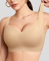Wireless Push-Up Seamless Jelly Bra