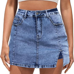 High Waisted Jean Shorts