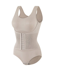 Women's One-Piece Shapewear Double-Layer Abdomen Control