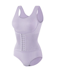 Women's One-Piece Shapewear Double-Layer Abdomen Control