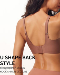 Jelly Wireless Women Comfortable Push Up Bra