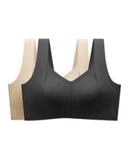 Full Support Wireless Push-Up Minimizer Bra