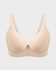 Back Smoothing Push-Up Plunge Bra