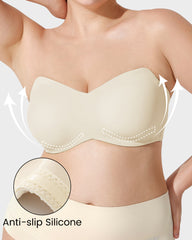 Full Support Convertible No-Slip Headband Bra