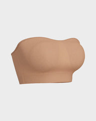 Seamless Non-Slip Strapless Wireless Bandeau Bra