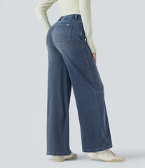 High Waisted Tummy Control Casual Denim Jeans
