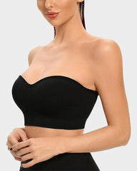 Seamless Non-Slip Strapless Wireless Bandeau Bra