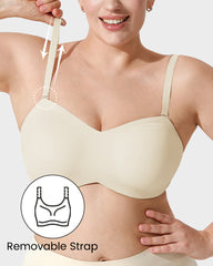 Full Support Convertible No-Slip Headband Bra