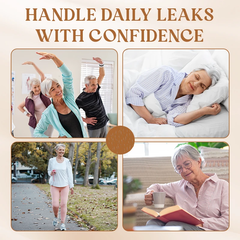 Comfortable High-Waist Leakproof Panties for Plus Size Women