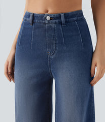 High Waisted Tummy Control Casual Denim Jeans