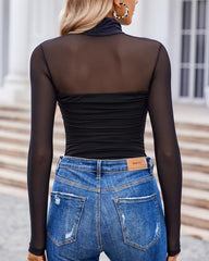 Women's Contour Turtleneck Bodysuit