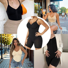 Women's Tummy Control Zip Bodysuit