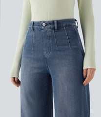 High Waisted Tummy Control Casual Denim Jeans