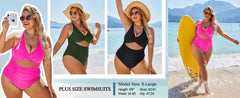 Push Up Tummy Control One Piece Swimsuit