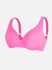 Underwire Adjustable Deep V-neck Bra