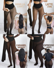 Compression One-Seam Shaping Fleece Leggings