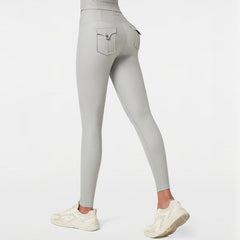 Women’s Faux Leather Cargo Leggings