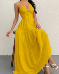 Beach resort style beach dress