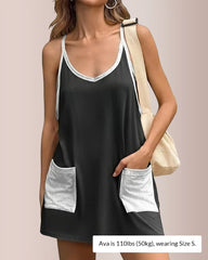 Summer Casual Sports Jumpsuit Dress
