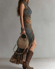 Quiet Drape MIdi Dress