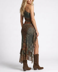 Quiet Drape MIdi Dress