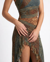 Quiet Drape MIdi Dress