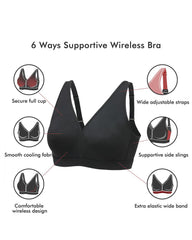 Nina Wireless Comfort Support Bra