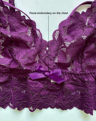 Plus Size Lace Lingerie Set 2-Piece Sexy Sleepwear