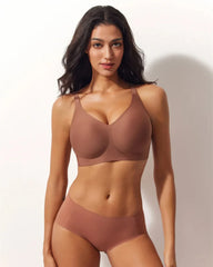 Jelly Wireless Women Comfortable Push Up Bra