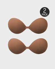 Front Closure Adhesive Invisible Push-Up Bra(2 Pairs)