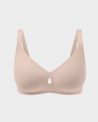 Invisible Jelly Lift Bra with Breathable Water Drop Hollow