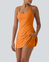 Backless Active Dress-Easy Peezy for Women