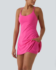 Backless Active Dress-Easy Peezy for Women