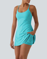 Backless Active Dress-Easy Peezy for Women