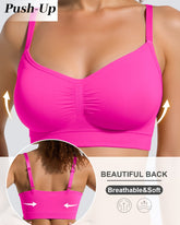 Women's Full Coverage Non-Padded Wireless Sculpt Bra