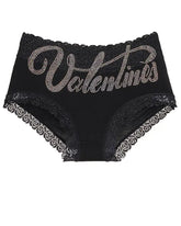 Rhinestone Lace High Waist Seamless Women's Panties