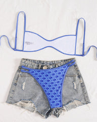 Two-Piece Set Women's Floral Print Bikini Set