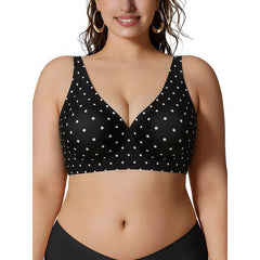 Plus Size Wireless Jelly Support Bra – Seamless Full Coverage Comfort