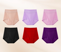 Comfortable High-Waist Leakproof Panties for Plus Size Women