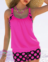 Women's Polka Dot Two Piece Swimsuit