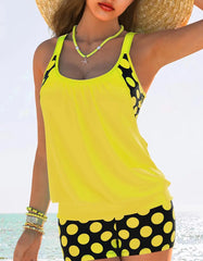 Women's Polka Dot Two Piece Swimsuit