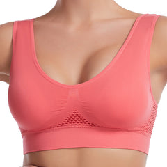 Seamless Sports Comfortable Breathable High Support Bra