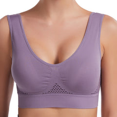 Seamless Sports Comfortable Breathable High Support Bra