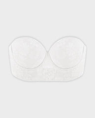 Smooth Lace Longline Strapless Underwire Bra
