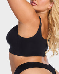 Wireless V-Neck Back & Side Smoothing Bra