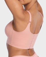 Wireless V-Neck Back & Side Smoothing Bra