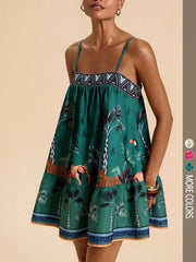 Boho Floral Summer Sundress