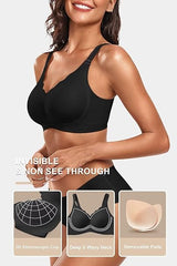 Seamless Comfort Smoothing Push Up Bra