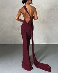 Garze Backless Maxi Dress